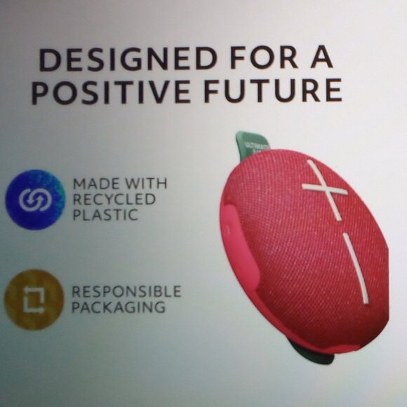 Ultimate Ears MINIROLL Waterproof Bluetooth Wireless Mini Portable Speaker Black - Picture 4 of 15